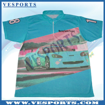 Popular Custom Sublimated Stripe Polo Shirts
